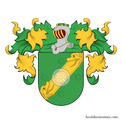 Coat of arms of family Casti