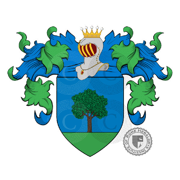 Wappen der Familie Del Moro   ref: 25216
