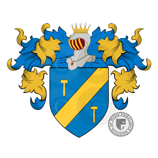 Coat of arms of family Pizzolato