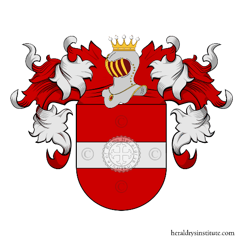 Coat of arms of family Partegas