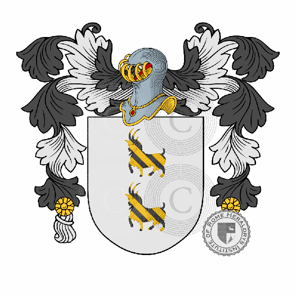Coat of arms of family Cabrera