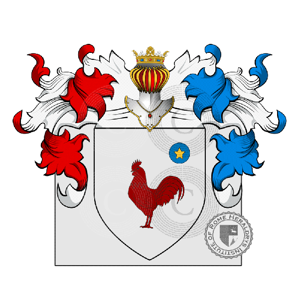 Coat of arms of family Galluccio