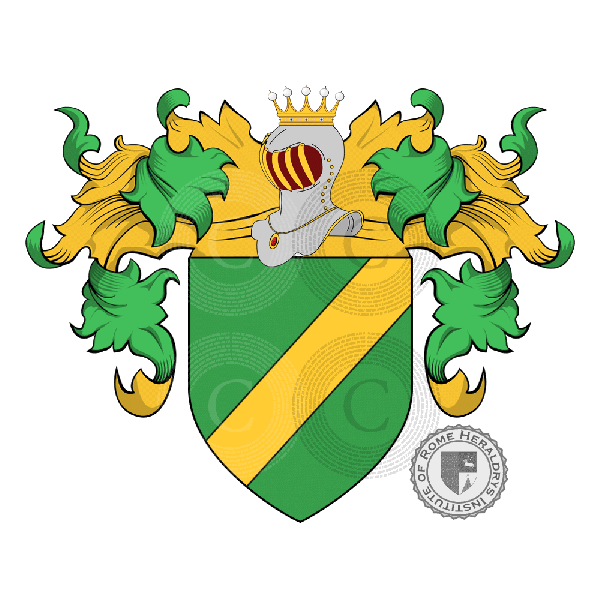 Coat of arms of family Sbaraia