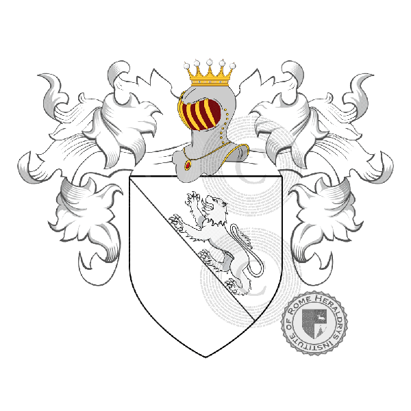 Coat of arms of family Manetto