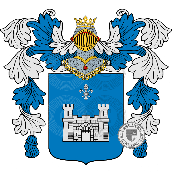 Coat of arms of family Castello