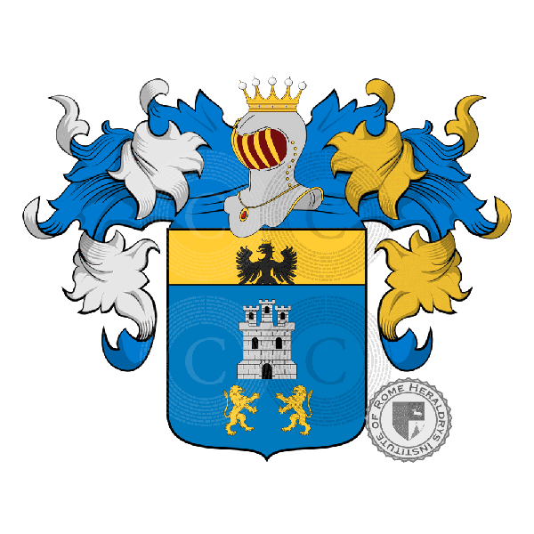 Coat of arms of family Zignago