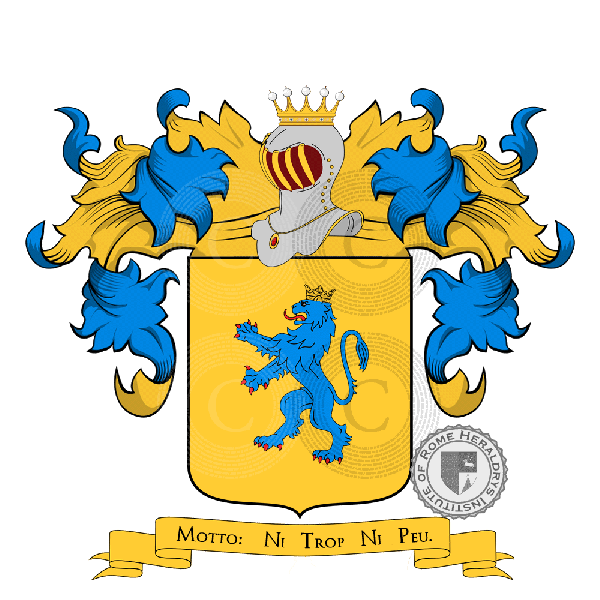 Coat of arms of family Pelletta