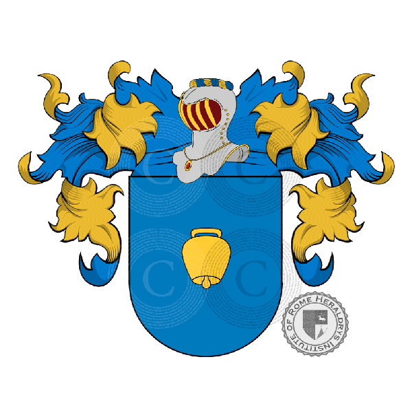 Coat of arms of family Romaní