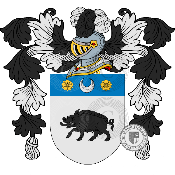 Wappen der Familie Abel   ref: 25454