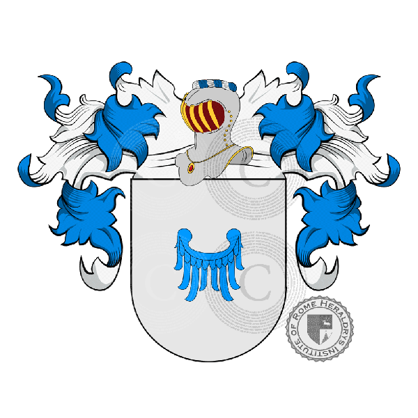 Coat of arms of family Evaristo