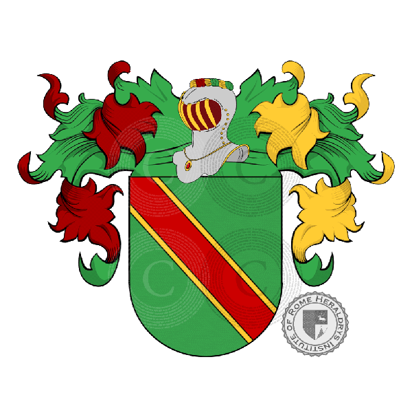 Coat of arms of family Lencina