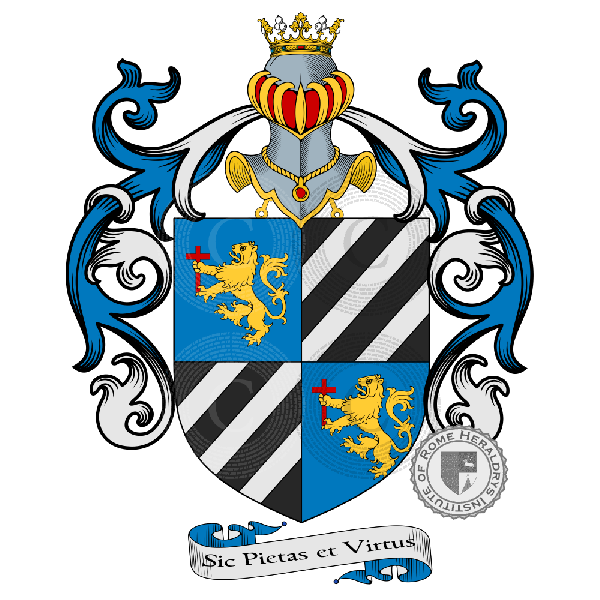 Coat of arms of family Filipponi