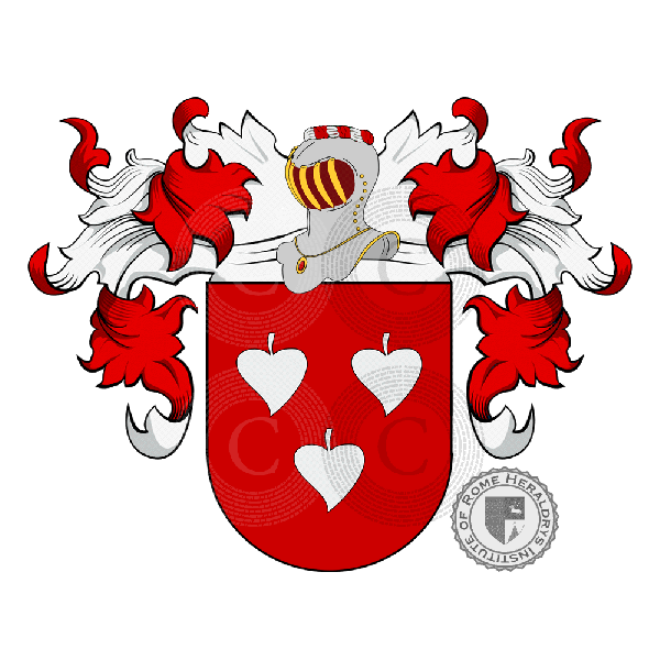 Coat of arms of family Pedro
