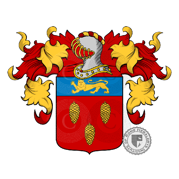 Coat of arms of family Mascherin