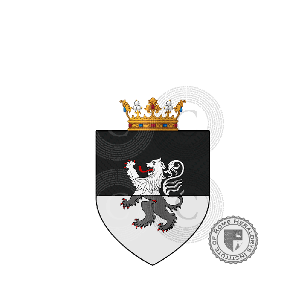 Coat of arms of family Signoris Di Buronzo Busseti