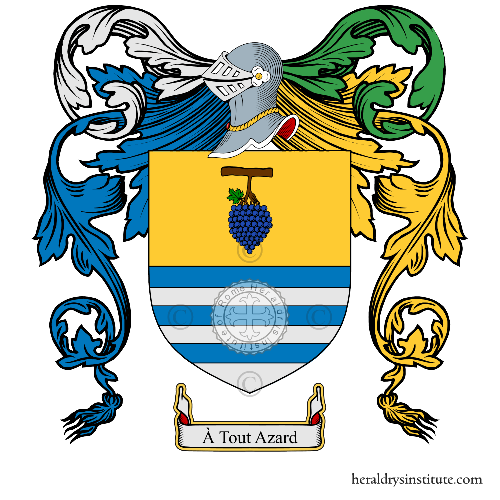 Coat of arms of family Ughetto