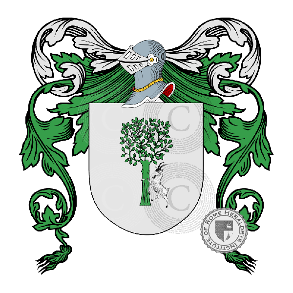 Coat of arms of family Silvestre