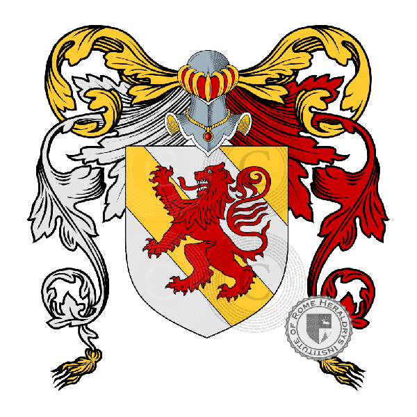 Coat of arms of family Cisa