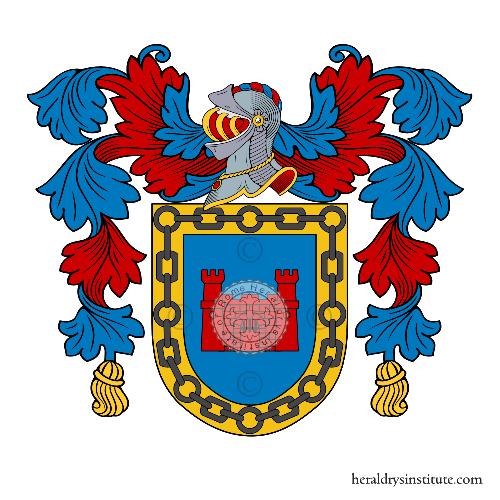 Coat of arms of family Zanca