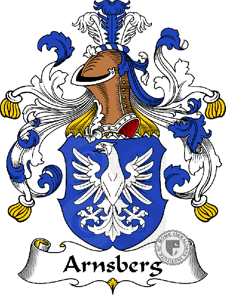 Escudo de la familia Arnsberg   ref: 30085
