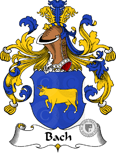 Wappen der Familie Bach
