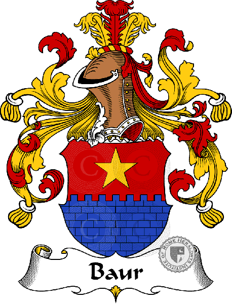 Wappen der Familie Baur
