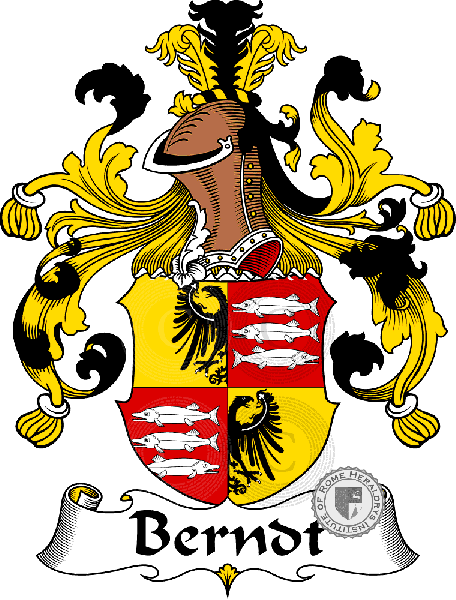 Wappen der Familie Berndt   ref: 30161