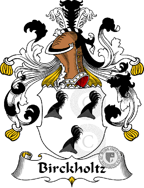 Wappen der Familie Birckholtz   ref: 30188