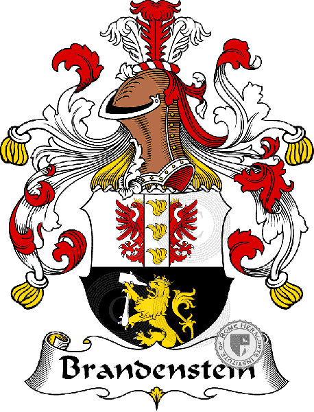 Wappen der Familie Brandenstein   ref: 30214