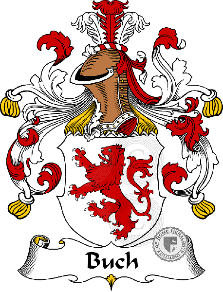 Wappen der Familie Buch   ref: 30235