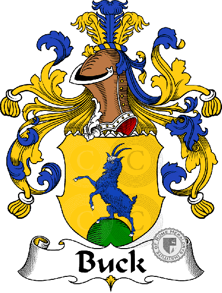 Coat of arms of family Buck