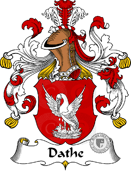 Coat of arms of family Dathe   ref: 30273