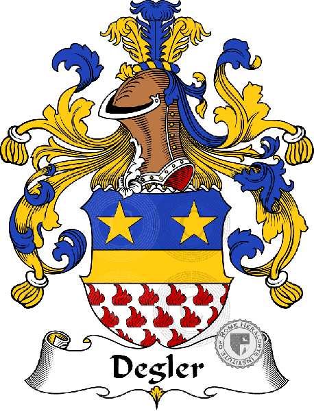 Coat of arms of family Degler
