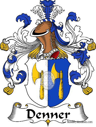 Wappen der Familie Denner   ref: 30293