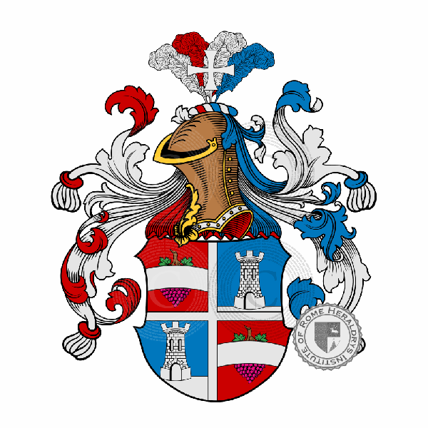 Coat of arms of family Denzel