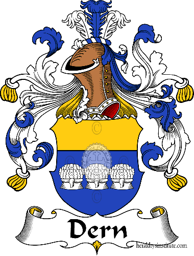 Coat of arms of family Dern