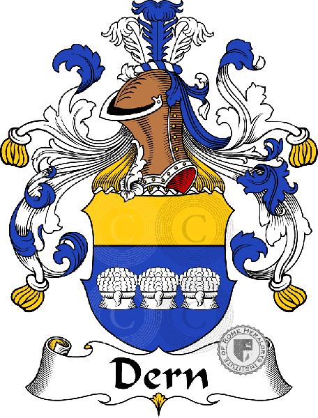 Coat of arms of family Dern