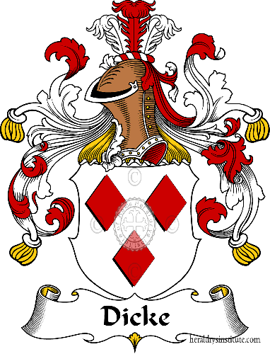 Wappen der Familie Dicke