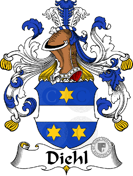 Wappen der Familie Diehl