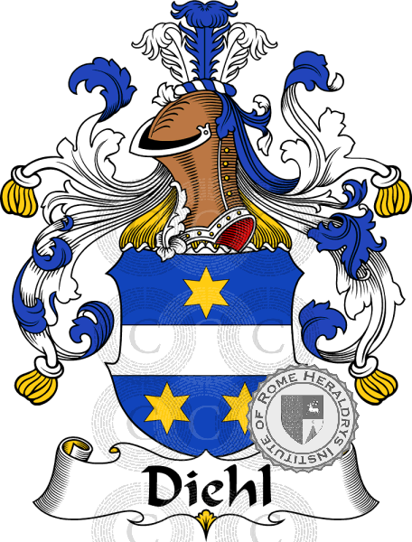Wappen der Familie Diehl