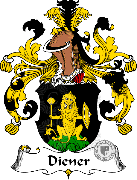 Coat of arms of family Diener