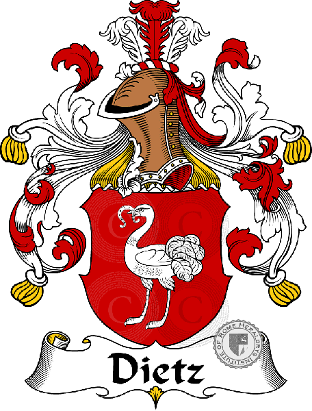 Coat of arms of family Dietz