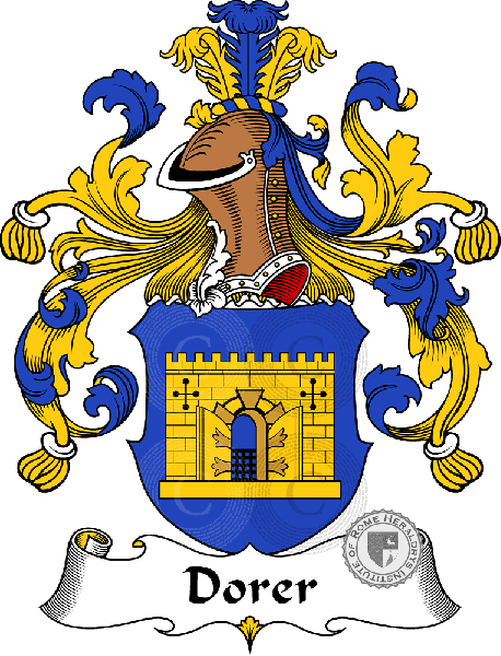 Coat of arms of family Dorer