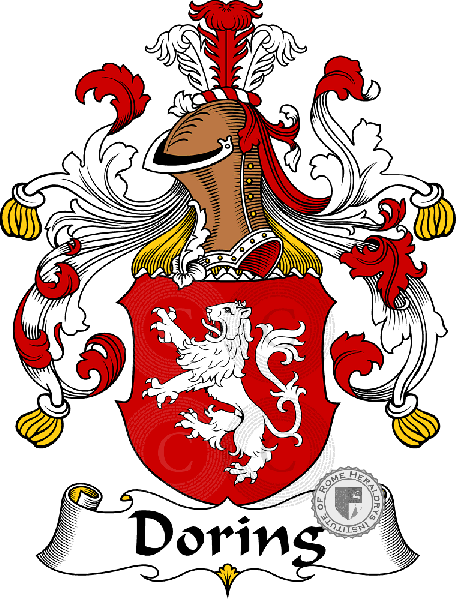 Wappen der Familie Doring   ref: 30330