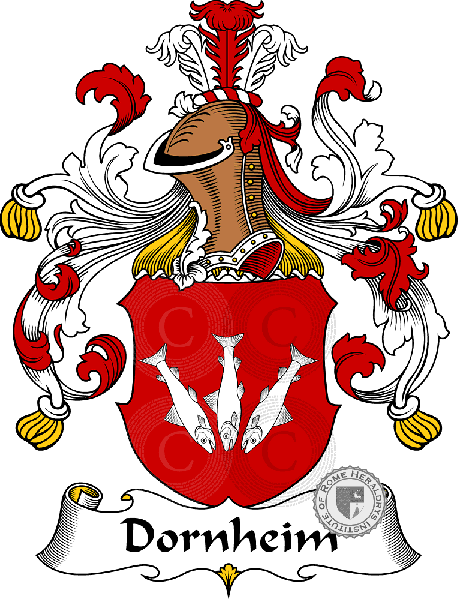 Escudo de la familia Dornheim