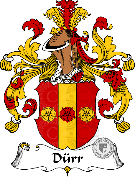 Coat of arms of family Dürr