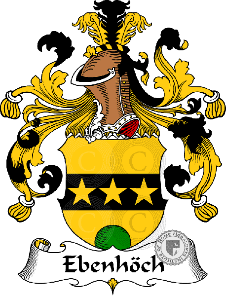 Wappen der Familie Ebenhöch