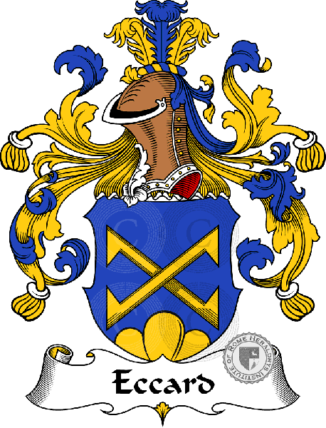 Coat of arms of family Eccard