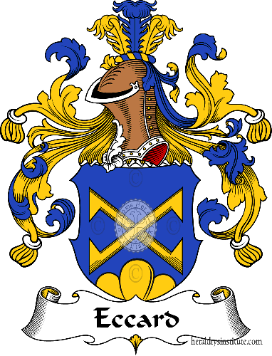 Wappen der Familie Eccard   ref: 30370
