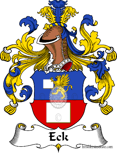 Coat of arms of family Eck
